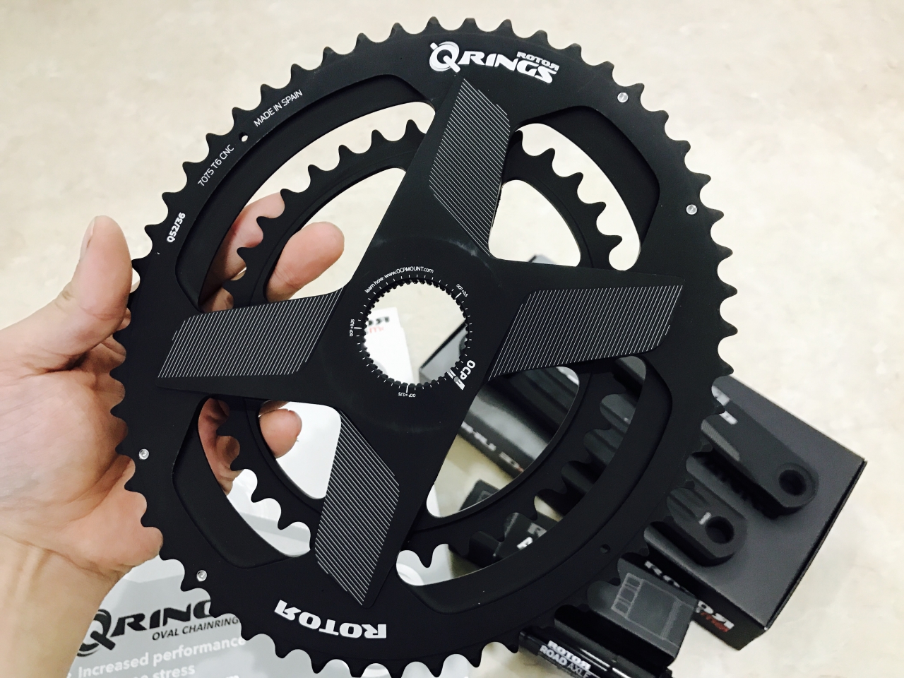 ROTOR ALDHU 3D+ クランク入荷しました！ | Climb cycle sports