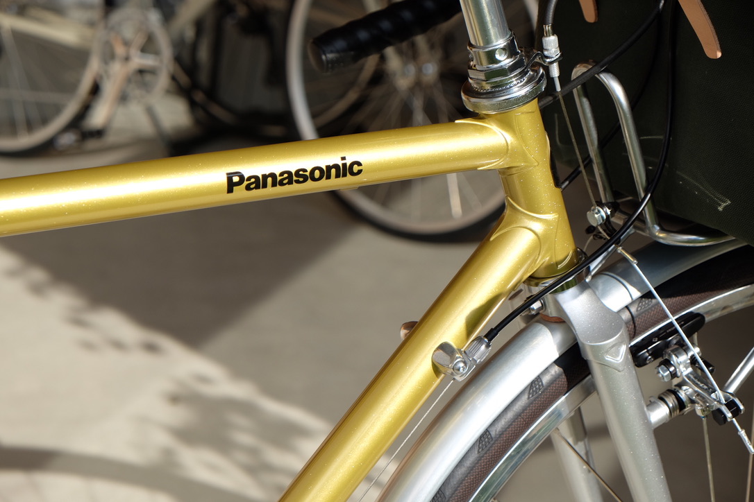 軽快なクロモリ旅自転車(スポルティーフ) “ Panasonic FSS8” を