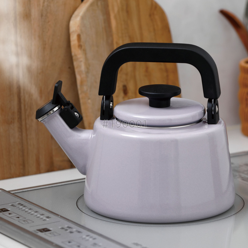 ハートマークショップ】IH対応 笛吹きケトル ホーロー 琺瑯 ケトル 2.1