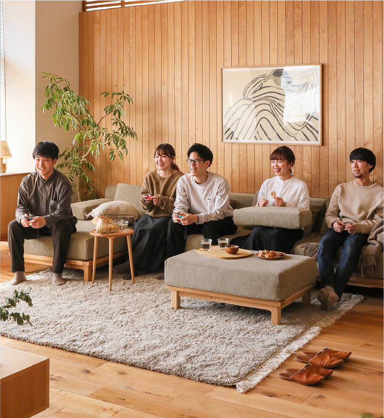 レクト ユニットソファー」シリーズ｜家具・インテリア通販 Re:CENO