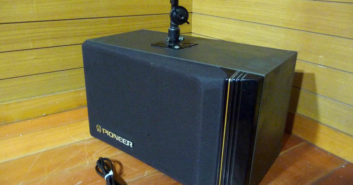 スピーカー Pioneer CS-V26-LR パイオニア カラオケ 天吊り 2ウェイ3