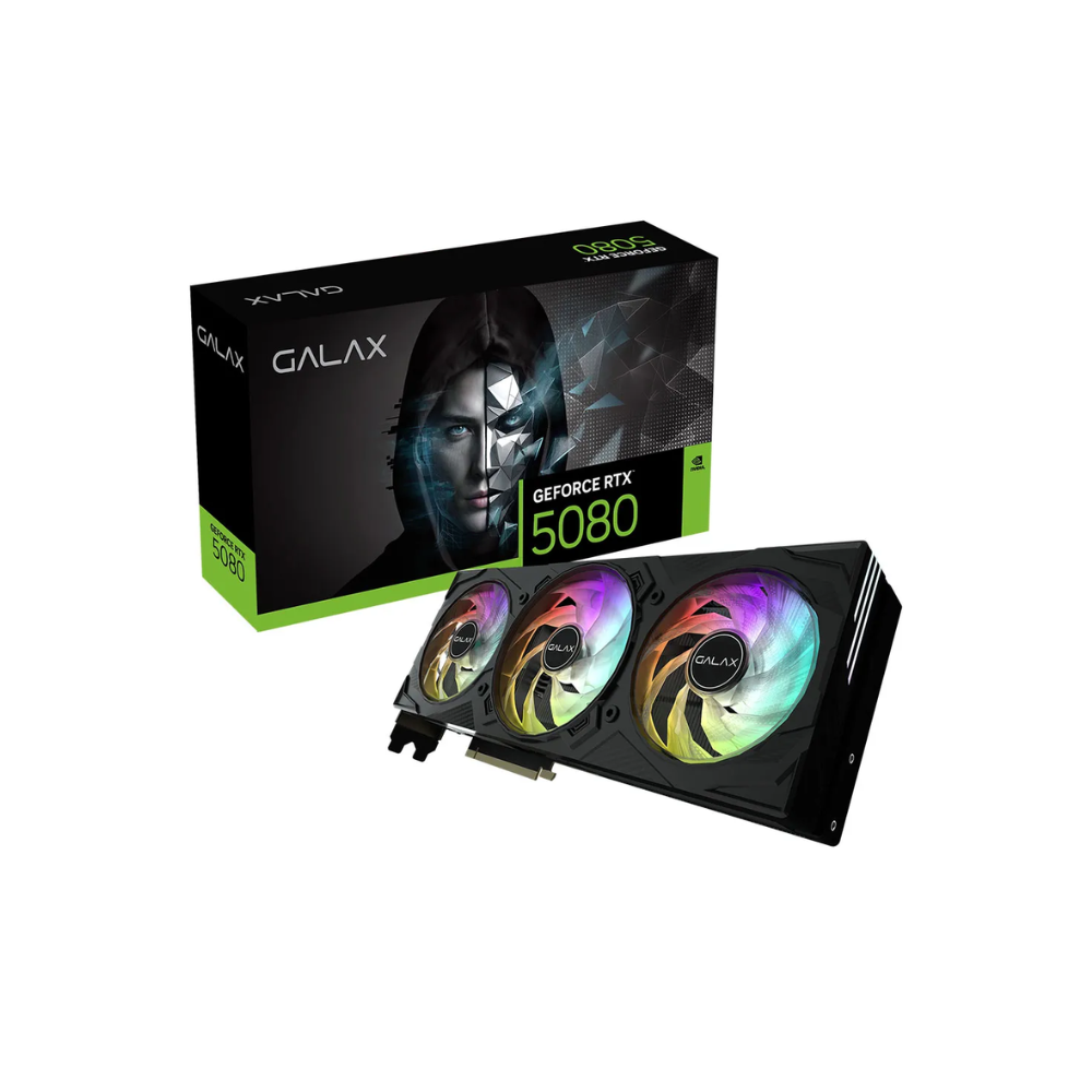 GALAX GeForce RTX™ 5080 16GB OC Edition BLACK – ALFAWAZ FOR COMPUTERS