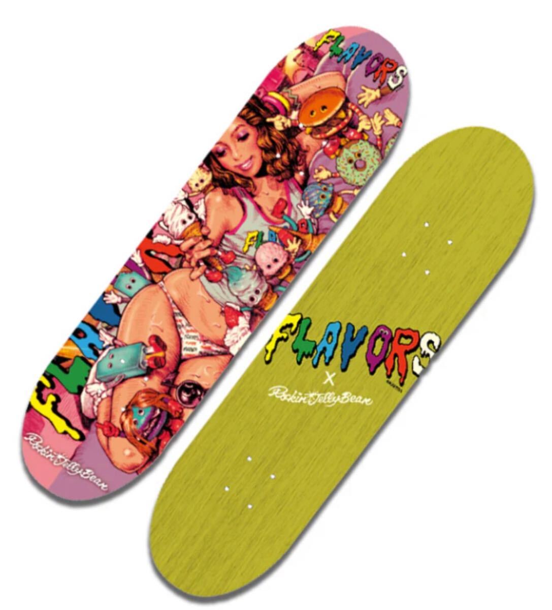 Rockin'Jelly Bean ロッキンジェリービーン TAKIGYO SKATE DECK 新品