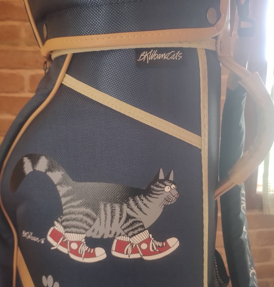 状態良好 超レア クリバンキャット Kliban cat キャディバッグ 3点式