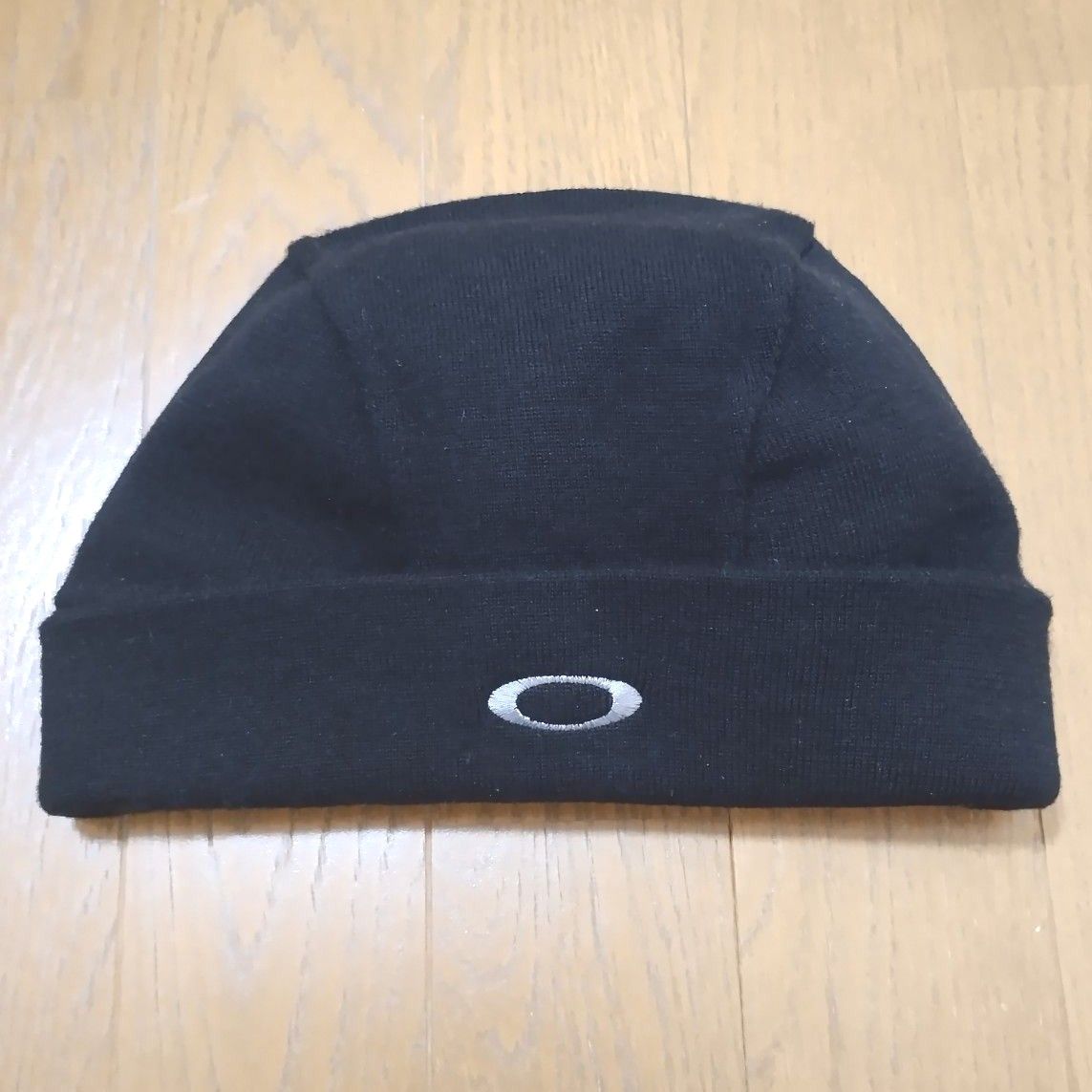 90s 00s OAKLEY オークリー 赤タグ ビーニー ニット帽 ブラック｜Yahoo