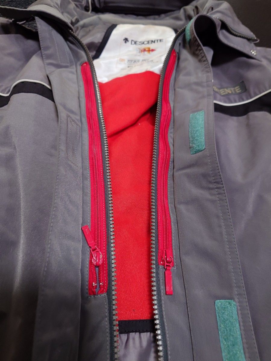 DESCENTE EK-TECH スキーウェア グレー｜Yahoo!フリマ（旧PayPayフリマ）