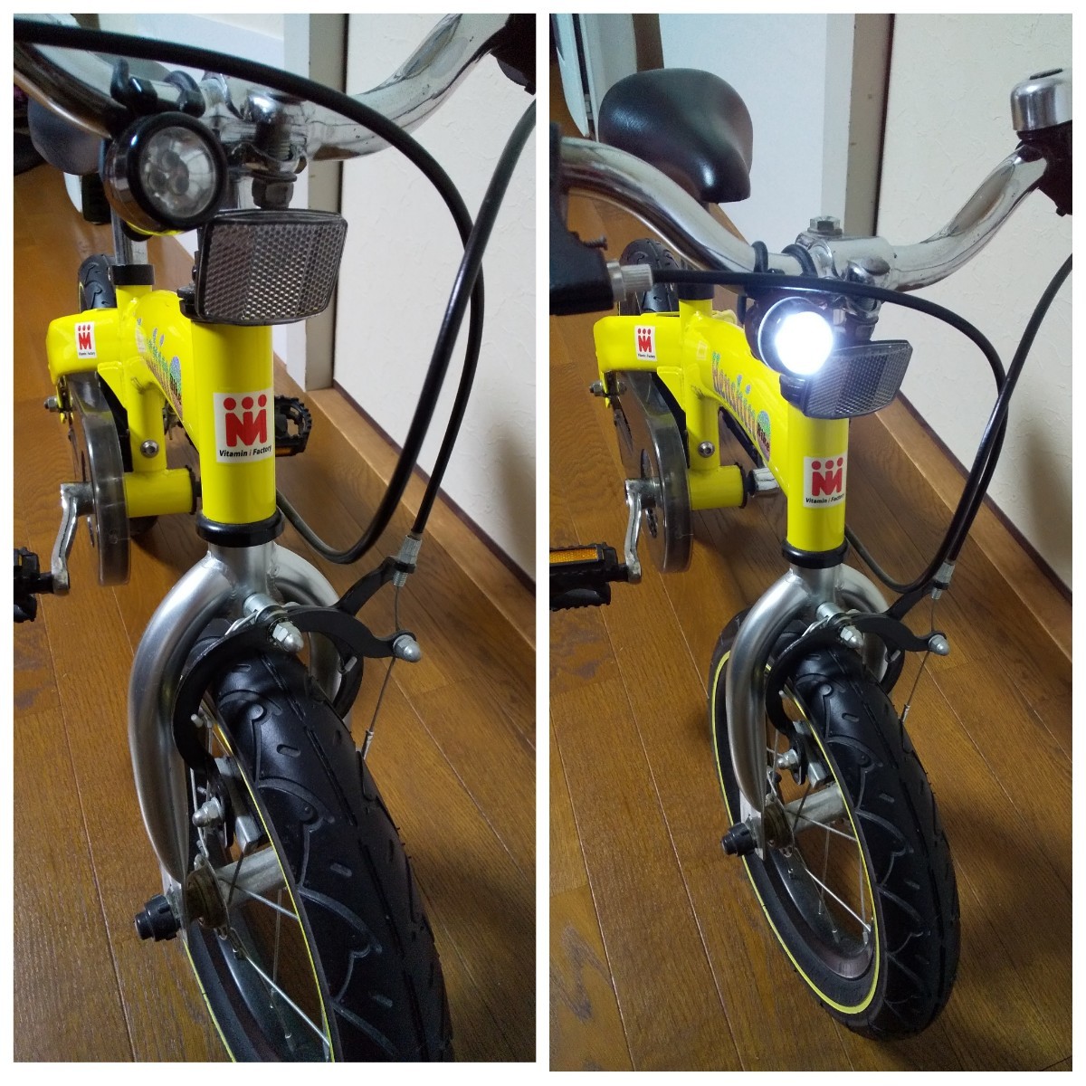 へんしんバイク イエロー henshin bike 空気入れ2本付き｜Yahoo!フリマ