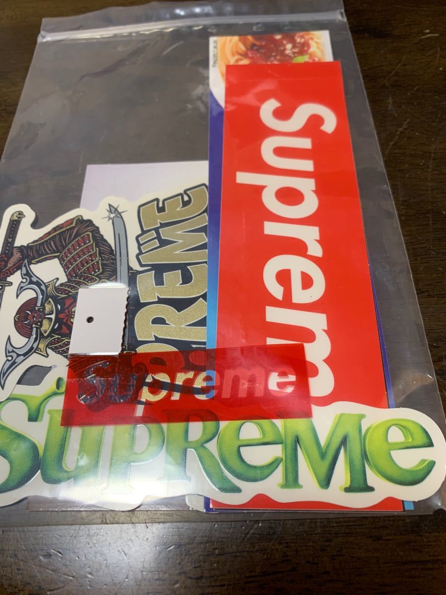 店舗限定 Supreme Sticker Set 21FWシュプリーム ステッカーセット 6