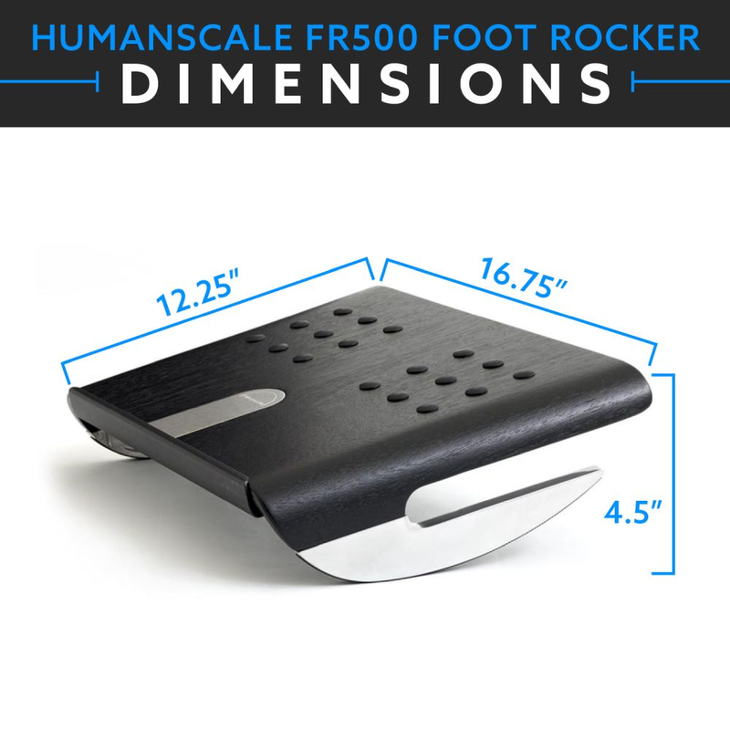 Humanscale FR500X Under Desk Rocking Foot Rest