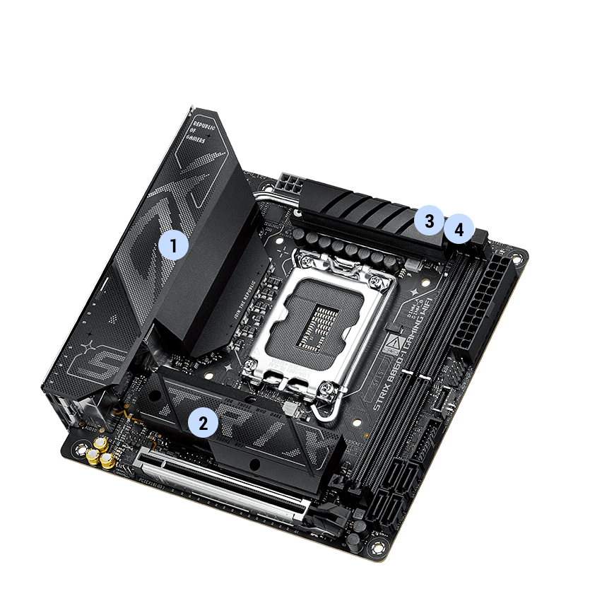 ROG STRIX B860-I GAMING WIFI | ROG Strix | Gaming Motherboards