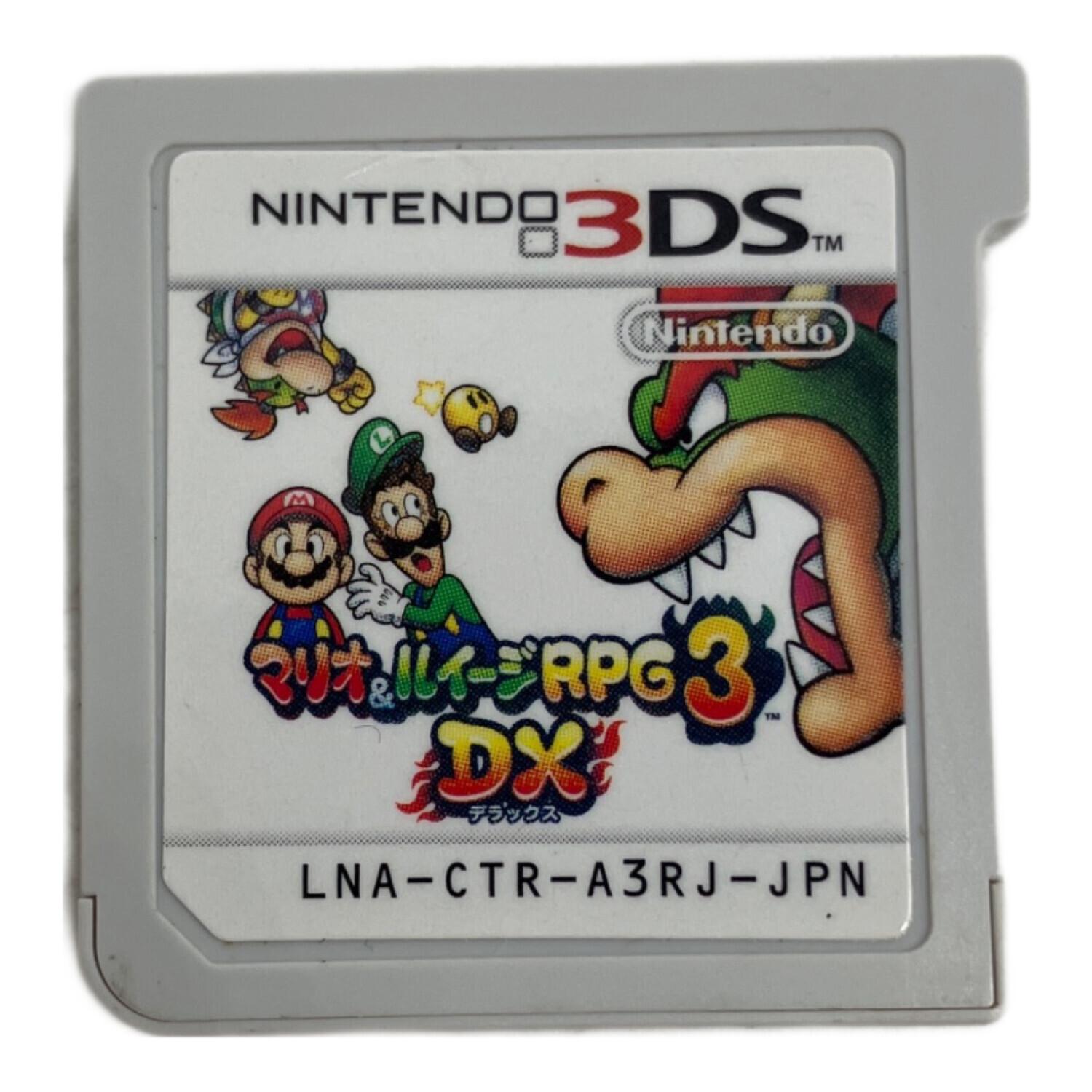 3DS用ソフト マリオ＆ルイージRPG3 DX CERO A (全年齢対象