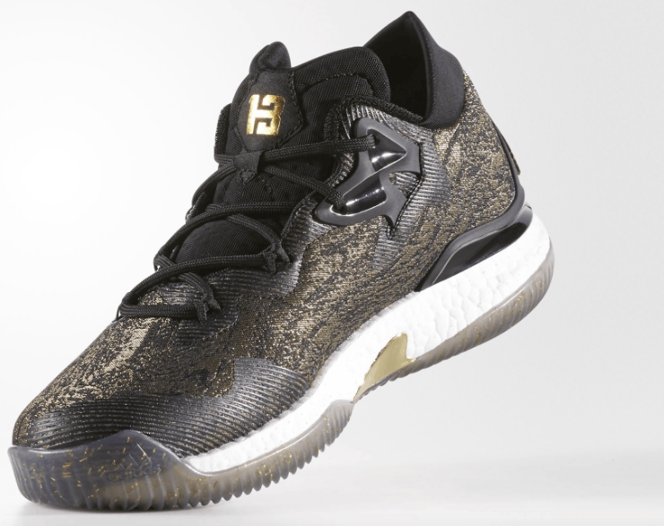 Buy Adidas Crazylight Boost Low 2016 'Black Gold' - B39061 | GOAT