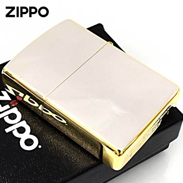 Zippo ジッポー クラシカル ウインディ Windy シルバー ゴールド