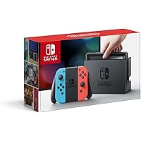 Amazon.com: Nintendo Switch 32GB Console - Neon Red/Neon Blue Joy