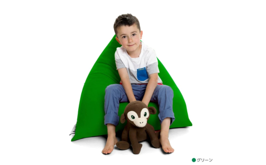 Yogibo Pyramid ライムグリーン ヨギボー ヨギボーピラミッド ビーズ