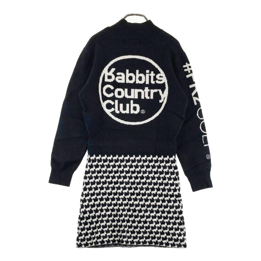 新品】FR2 GOLF エフアールツーゴルフ 長袖 ニットワンピース 総柄