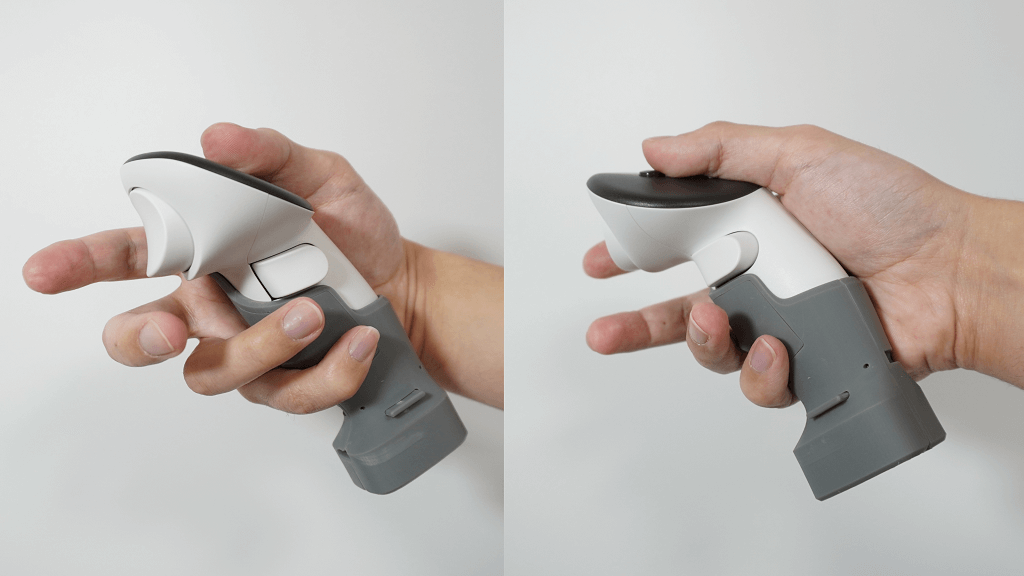 新製品！】Questコントローラ拡張型の指トラデバイスがジンテクス工房