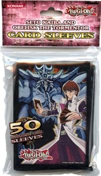 Amazon | 輸入品：遊戯王オベリスクの巨神兵＆海馬 カードスリーブ 50