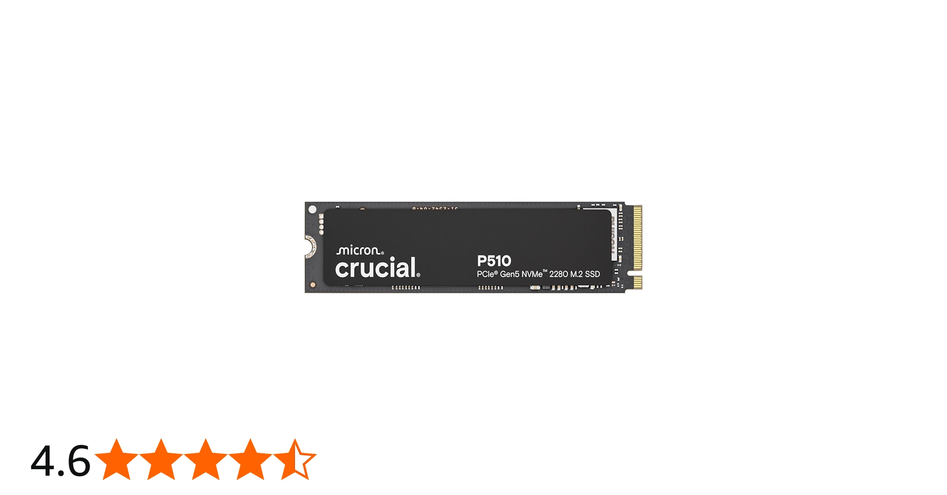 Amazon.co.jp: Crucial(クルーシャル) P510 1TB 3D NAND NVMe PCIe5.0