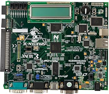 Xilinx Spartan 3E Starter Kit, 12 V, 1 A, 28 cm x 20 cm x 8, Green