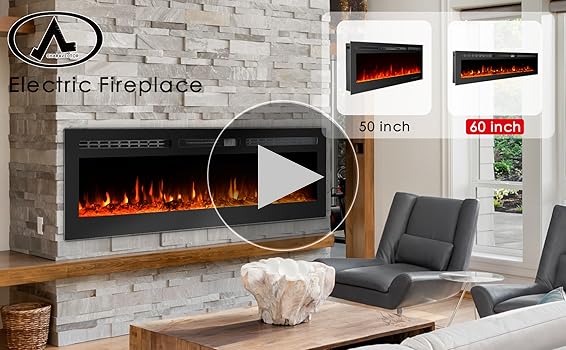 Amazon.com: CharaVector 60 inch 750W/1500W Electric Fireplace