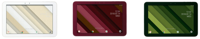 フルセグ録画対応の防水タブレット「Qua tab QZ10」を3月24日より発売