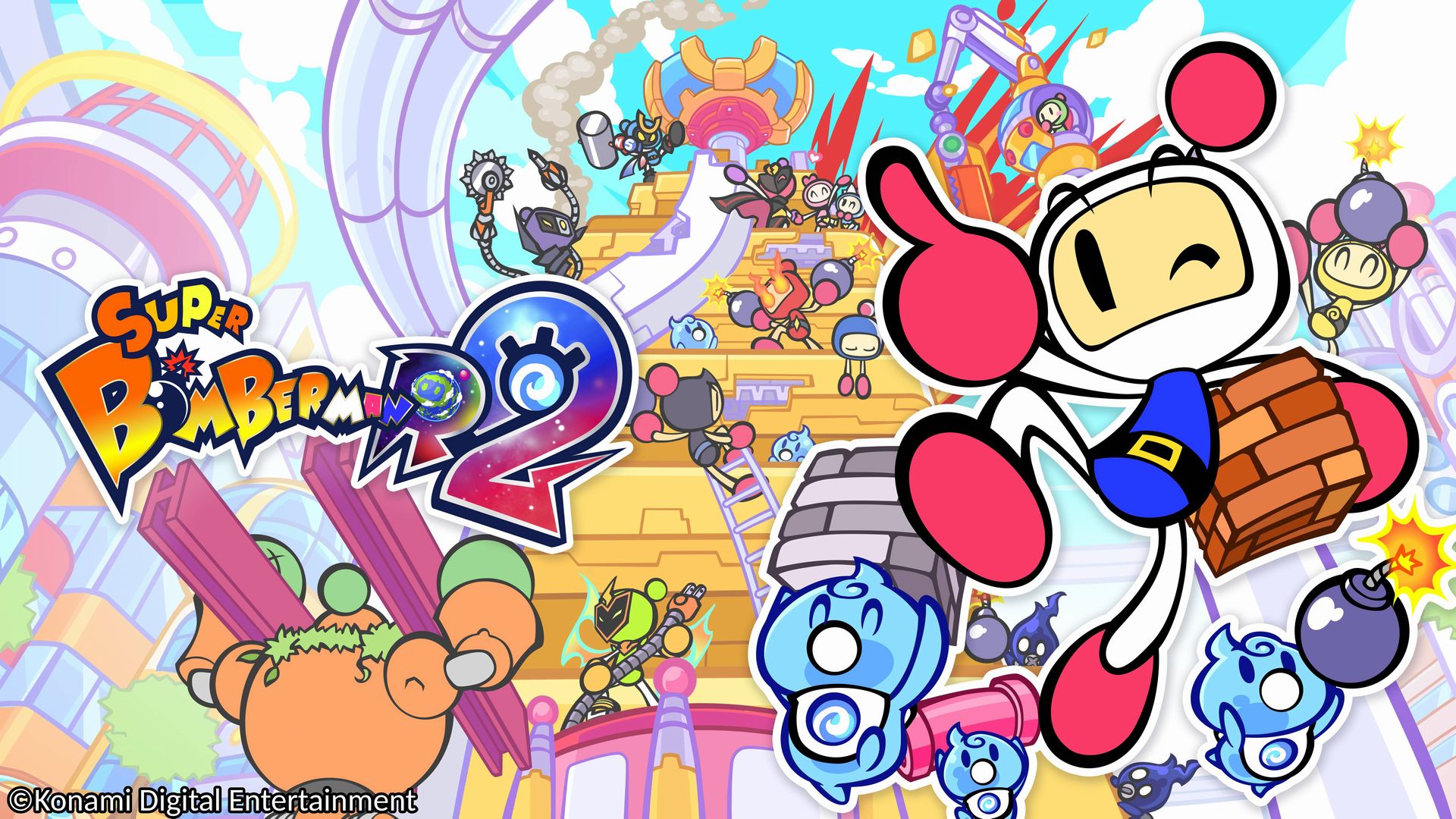 シリーズ最新作『スーパーボンバーマン R 2』2023年に発売決定