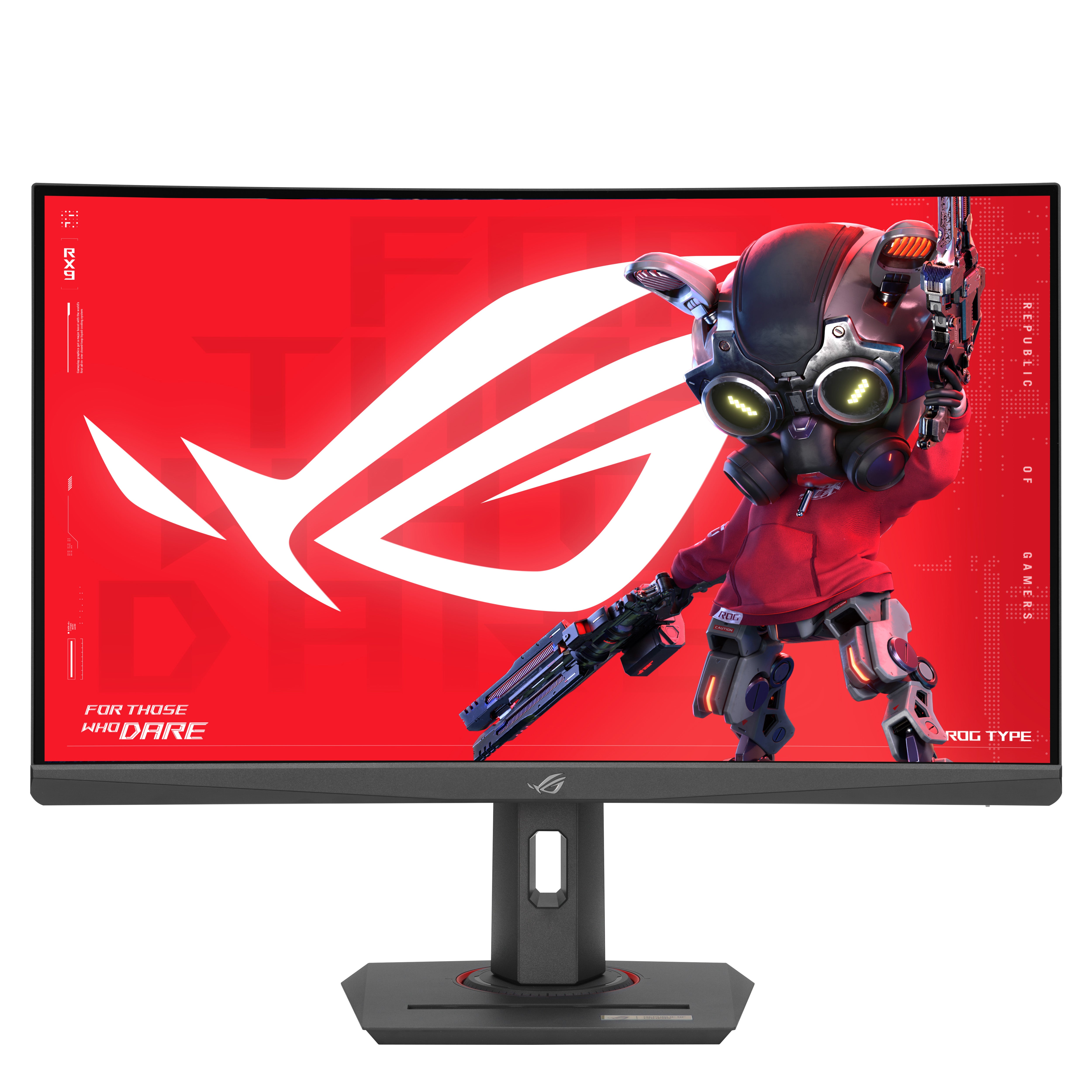 1500Rの湾曲ディスプレイがあなたの視界を包み込む、27インチ「ROG