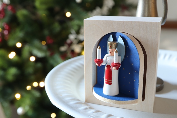 EH天使3人 – ドイツ・ザイフェンの木のおもちゃ seiffen