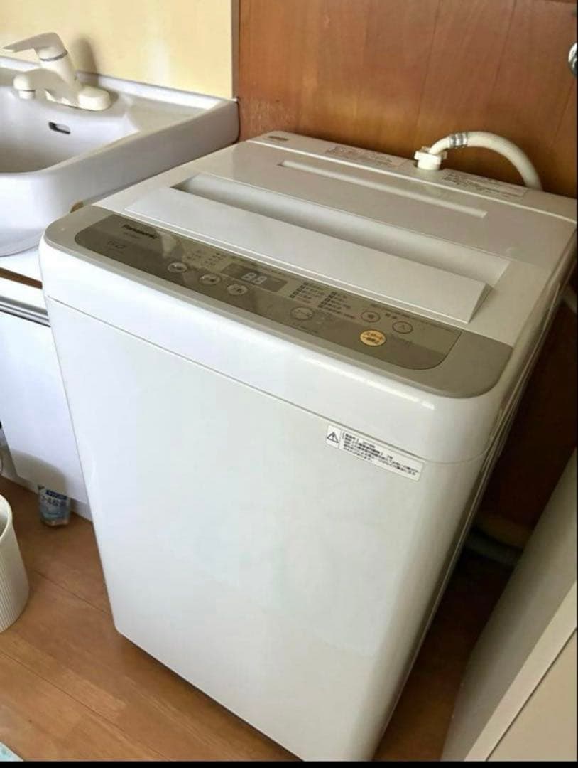 Panasonic 全自動洗濯機 NA-F60B11 上開き 6.0㎏ 強力洗浄 NA-F60B11-N 全自動洗濯機 シャンパン [洗濯6.0kg /乾燥機能無 /上開き