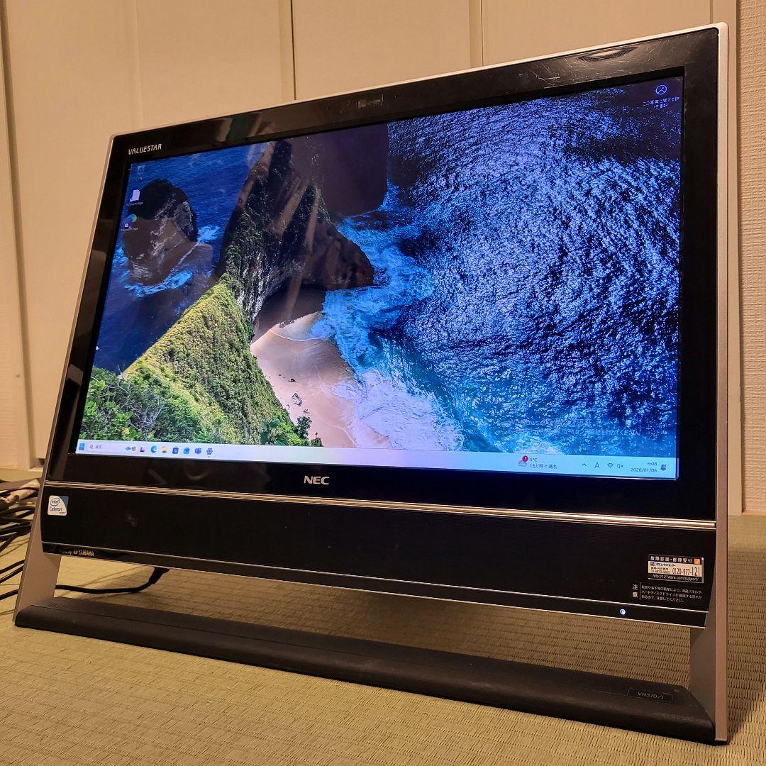 NEC一体型PC Win11Pro Office2024 SSD128GB i5 pclife_p-personal-computer001