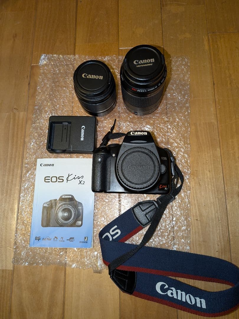 Canon EOS Kiss X2 レンズ2本セット Amazon | Canon デジタル一眼レフカメラ EOS Kiss X2 レンズキット