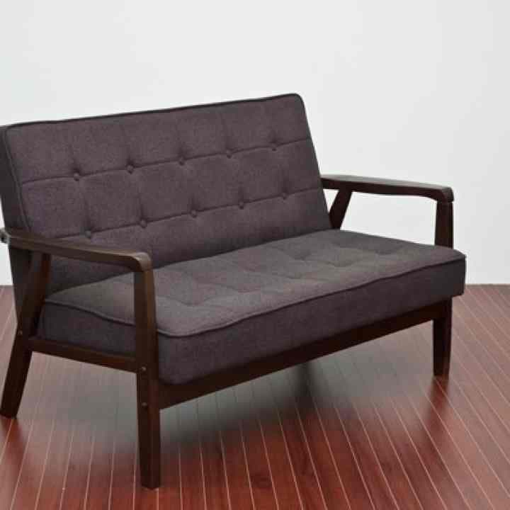 レトロソファ ファブリック 二人掛け edit-lifer_rkcaz102