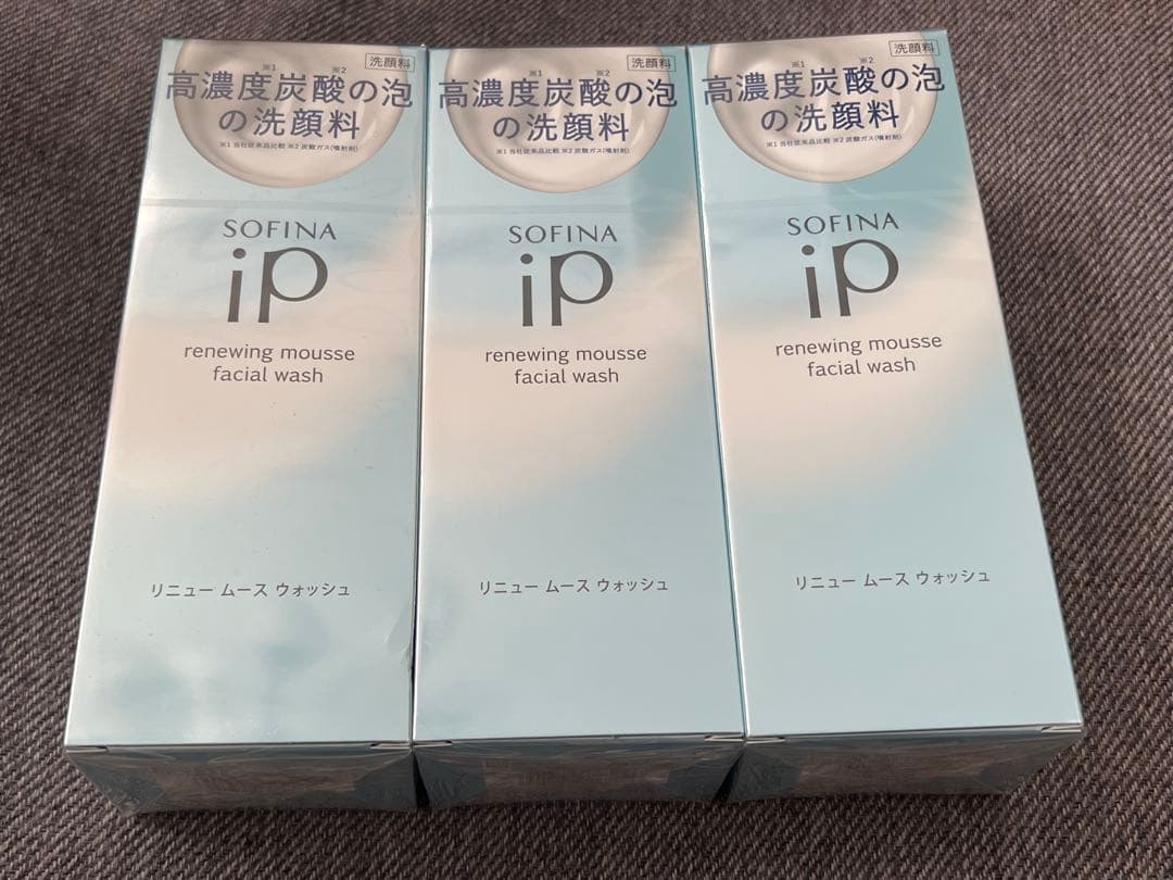 【新品未開封3本】ソフィーナ iP リニュー ムース ウォッシュ本体 200g ソフィーナ iP リニュー ムース ウォッシュ | 花王公式通販 【My Kao