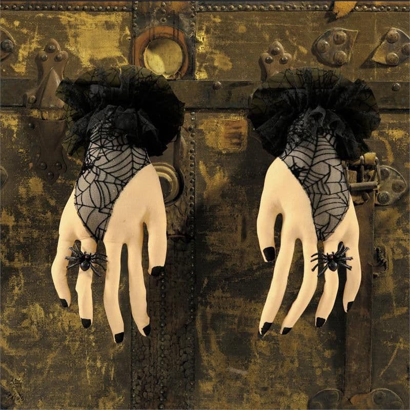 ハロウィン人形 未亡人の魔女の手 2本セット 楽天市場】ハロウィン 飾り 可愛い ハロウィン雰囲気満載 おしゃれ