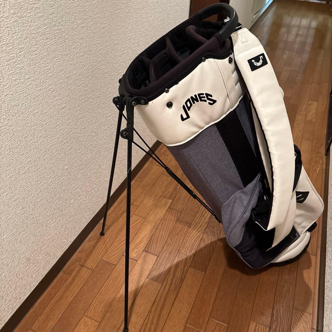 JHONSスタンドキャディバッグ　グレー JONES（ジョーンズ） Rover Stand Bag（ローバースタンドバッグ