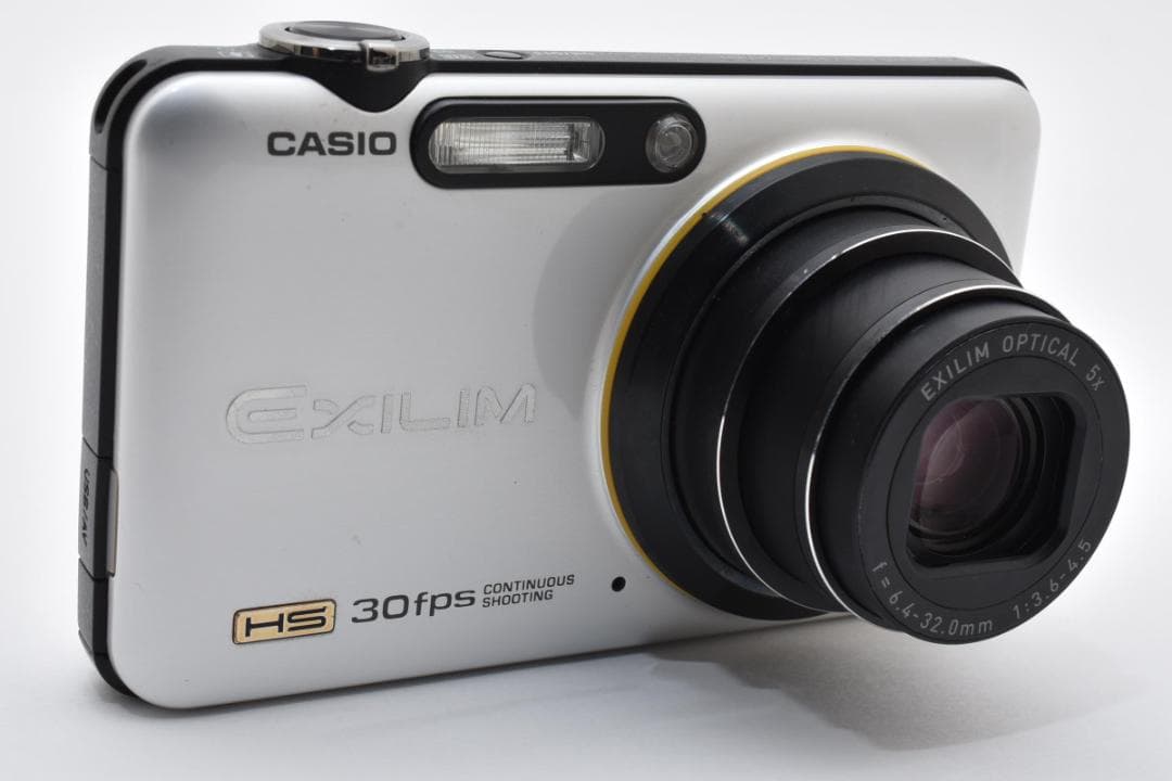 □ほぼ新品 □カシオ CASIO EXILIM EX-FC100 ホワイト - メルカリ