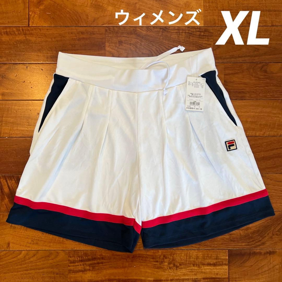 No.4658 FILA フィラ ハーフパンツ ホワイト XL テニス パンツ テニス】ハーフパンツ / メンズ （WHITE） -FILA（フィラ）公式通販
