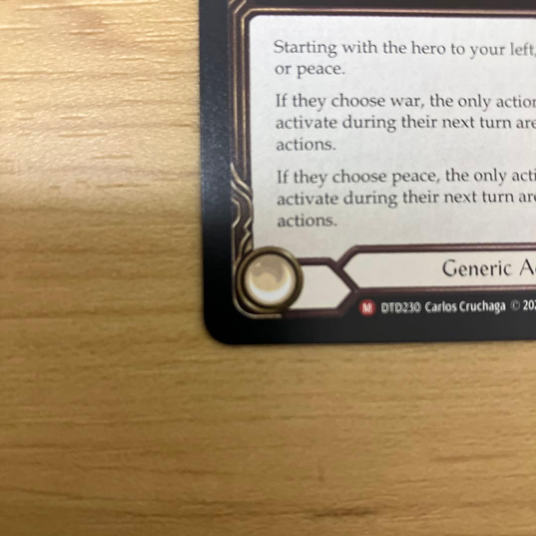 FaB] 「Warmonger's Diplomacy」戦争屋の外交術 - メルカリ