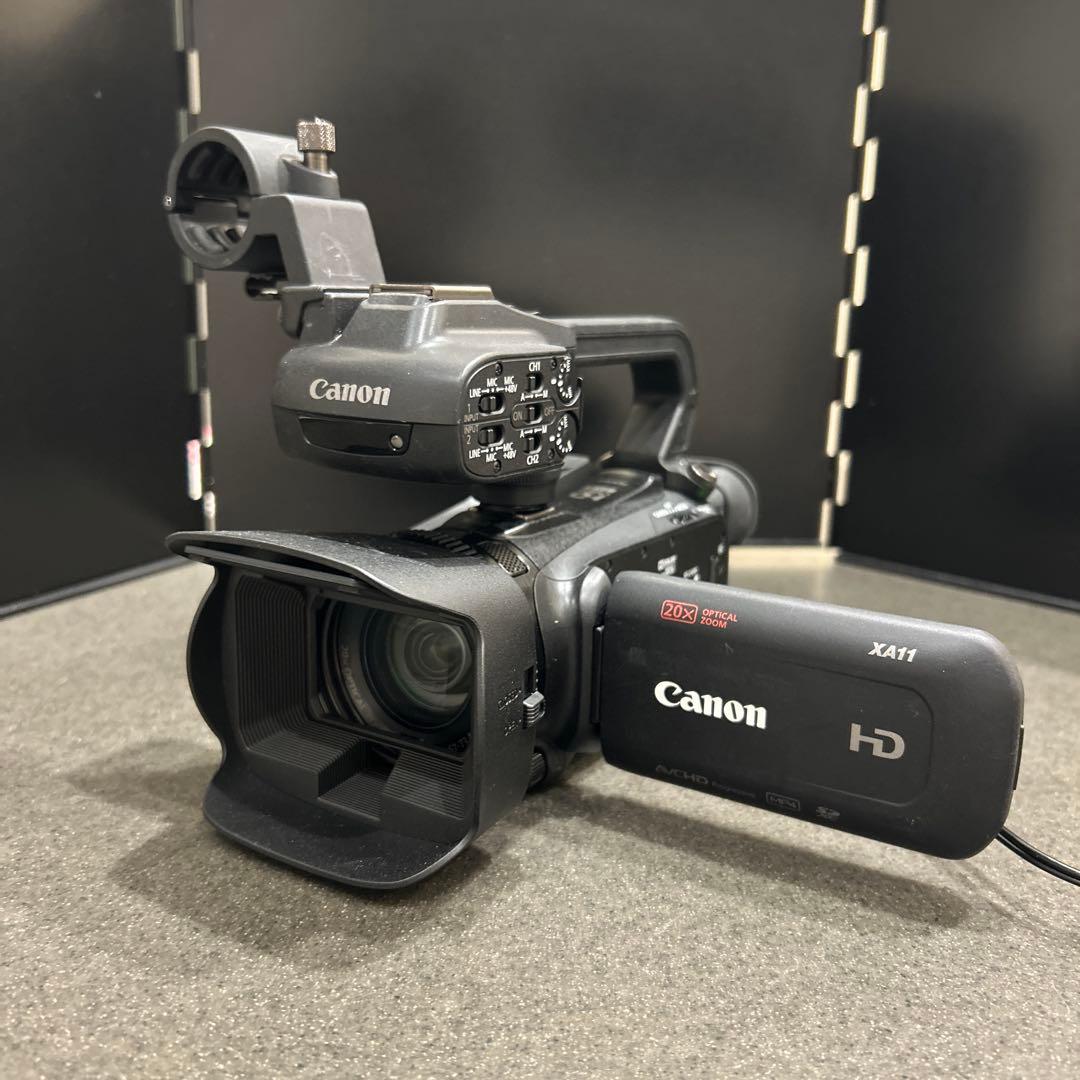 Canon XA11 ビデオカメラ メーカー修理済み 修理レビュー】開きが悪くなったレンズシャッターを分解修理してみた