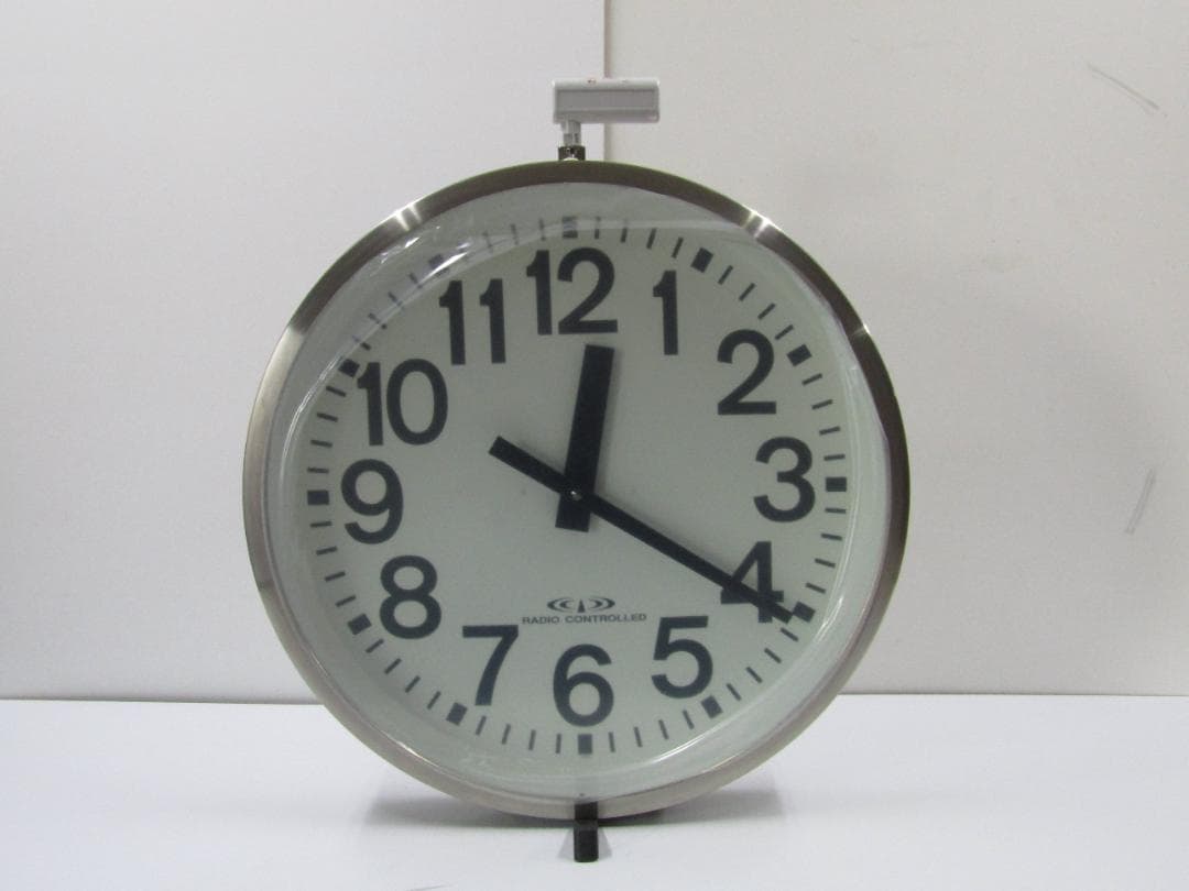 【展示品】リズム時計 屋外用電波時計 エリア700N 4MY698-A19 CITIZEN（シチズン） リズム時計/屋外用電波時計 エリア700N 径