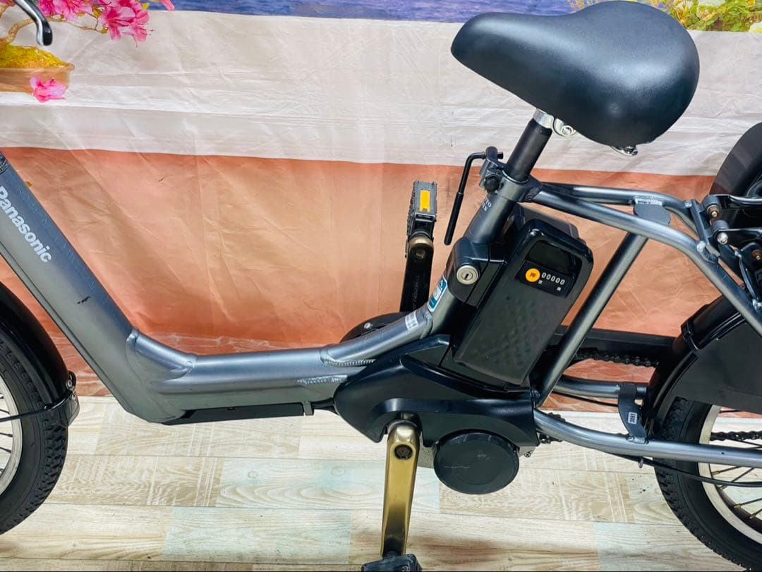 ギュットアニーズ⭐️16AH！パナソニック子供乗せ電動アシスト自転車