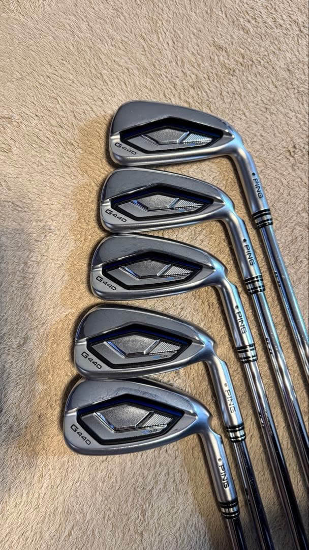 【つー】PING G440アイアン　５本セット（6〜PW）　950GH n PING（ピン） PING G440 アイアン 5本セット （#6/#7/#8/#9/PW） N.S.